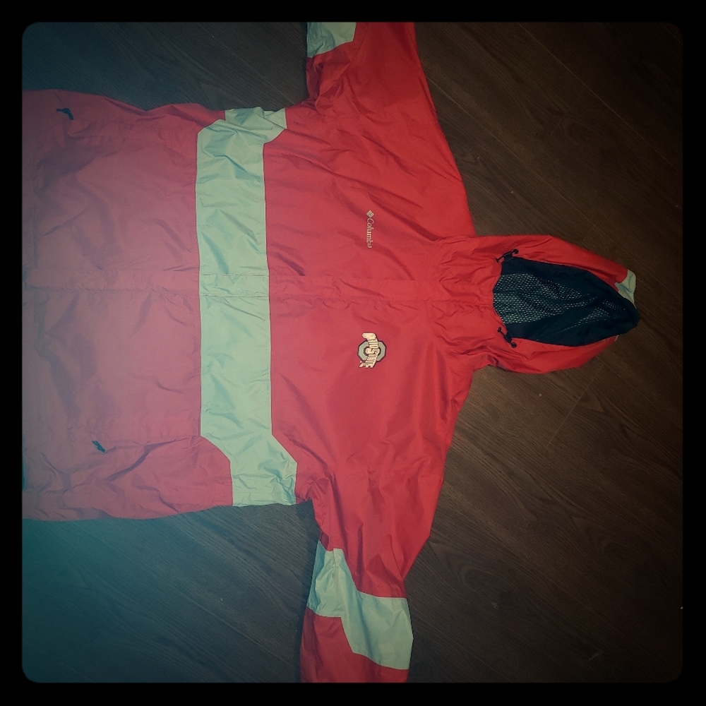 Columbia OSU rain jacket